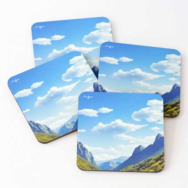 Item preview, Boats in the river of a valley designed and sold by ML1500.