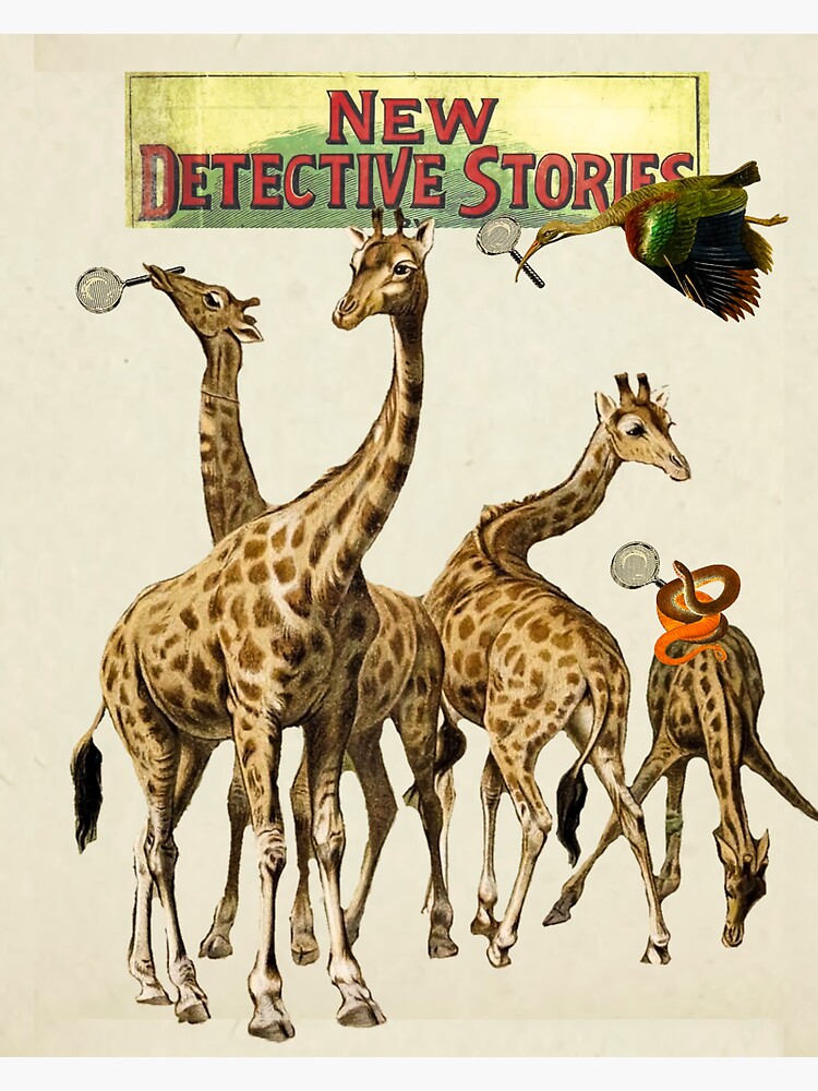 Thumbnail 3 of 3, Sticker, Detectives designed and sold by WildRootsArt.