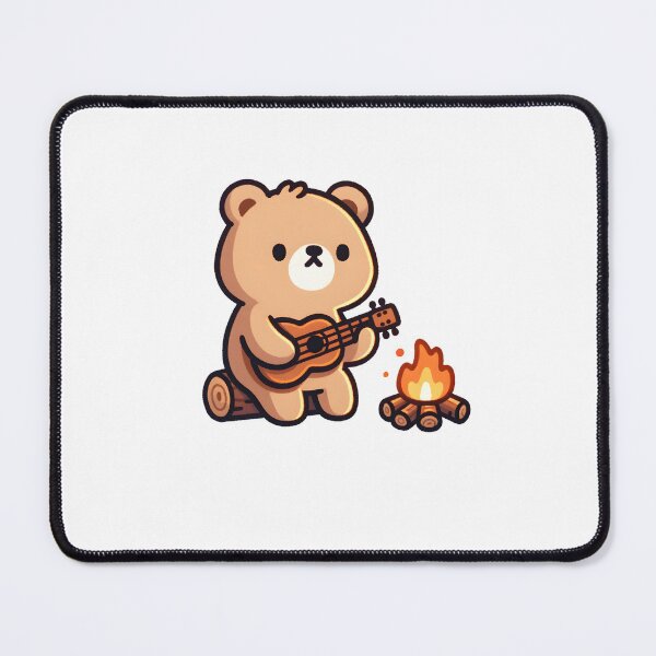 Item preview, Bear Playing Ukulele by Campfire designed and sold by UmbrellaStudio1.