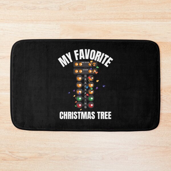 Item preview, My Favorite Christmas Tree Drag Racing Tree Funny Racing Xmas Lights Drag Racer designed and sold by CarantinedChaos.