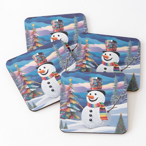 Item preview, Snowman 17 - Funky Frosty Happiness designed and sold by Artekinium.