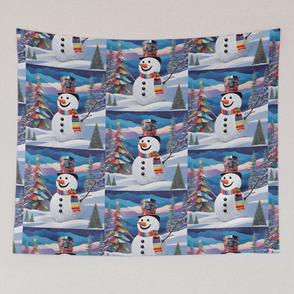 Item preview, Snowman 17 - Funky Frosty Happiness designed and sold by Artekinium.
