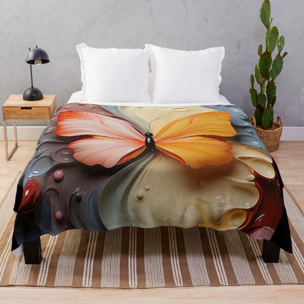Item preview, Mind Blowing Artwork Imaginative Art Creative Butterfly Paint Swirls B240 designed and sold by MPCFICTION.