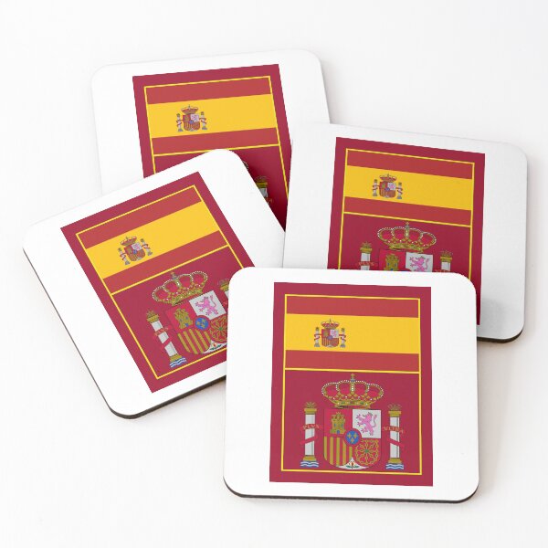 Item preview, Spain Flag and Coat of arms designed and sold by adamst555.