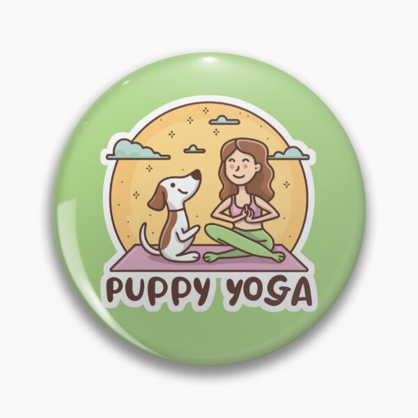 Item preview, Yoga, puppy yoga, dog yoga designed and sold by IgErSTYLE.