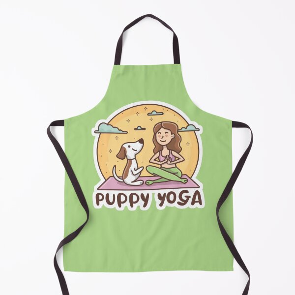 Item preview, Yoga, puppy yoga, dog yoga designed and sold by IgErSTYLE.