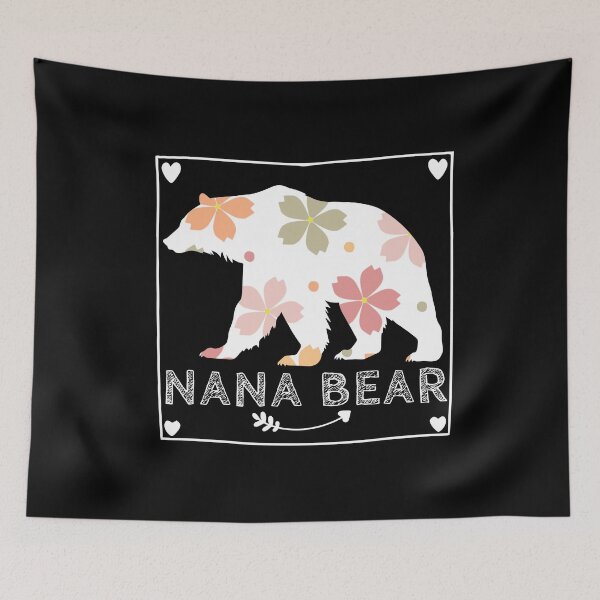 Item preview, Nana Bear Floral Cute Flower Mom Gifts Mother's Day  designed and sold by Sasikharn.