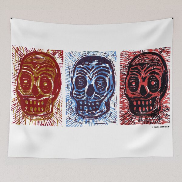 Item preview, Skull Tryptych designed and sold by Remix67.