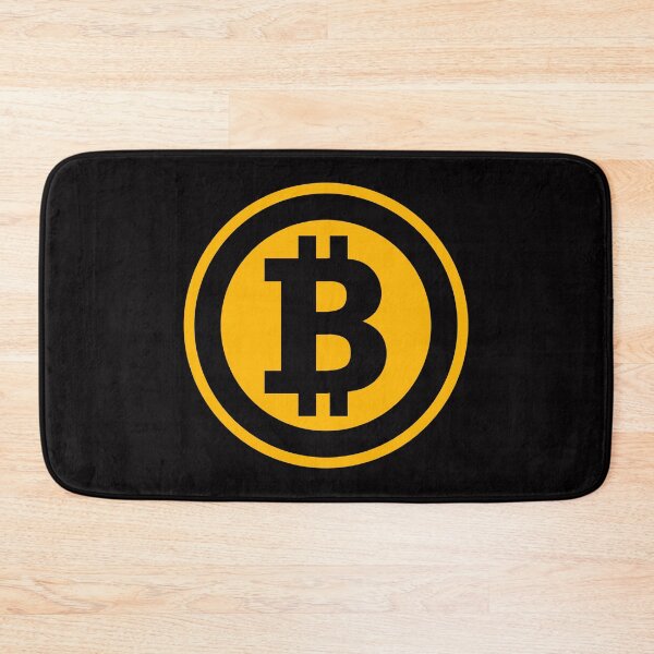 Item preview, BITCOIN CRYPTO TRANSPARENT YELLOW LOGO. designed and sold by infinitearte.