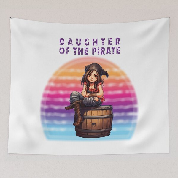 Item preview, Daughter of the pirate king designed and sold by StudioARTHUR.
