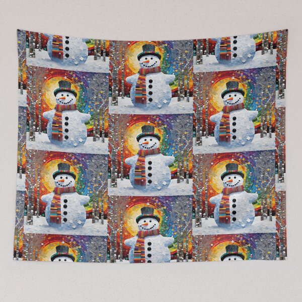 Item preview, Snowman 22 - Smiling Snowman Magic designed and sold by Artekinium.
