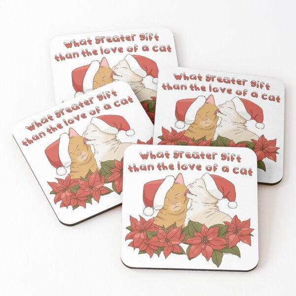 Item preview, Cute Orange Christmas Cats designed and sold by Feroniae.