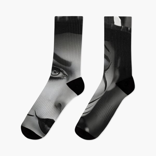 Item preview, Black and white head shot of a circus artist designed and sold by dcrc.