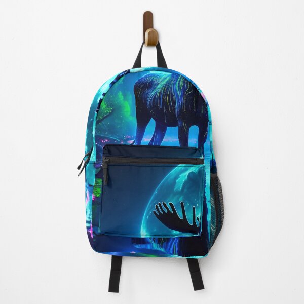Item preview, Blacklight Style Psychedelic Moose Art designed and sold by Matt's Artificial Nature.