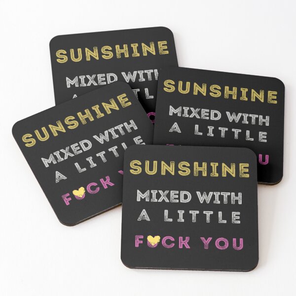 Item preview, Sunshine Mixed With a Little F*ck You :) - by SunshineFirecracker designed and sold by SunFirecracker.