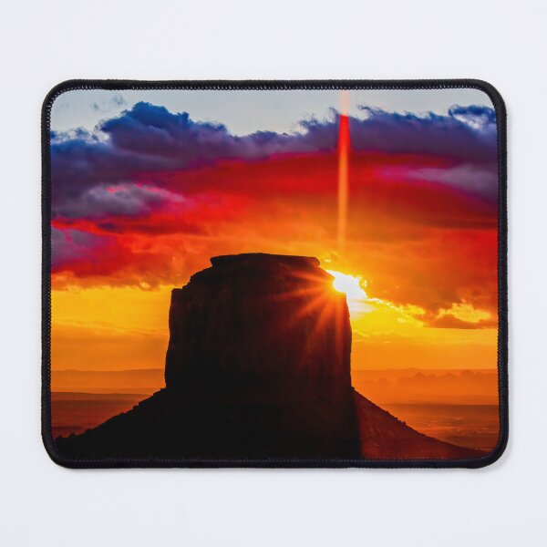 Item preview, Monument Valley Sunrise Laser designed and sold by Mista Vista Photos.