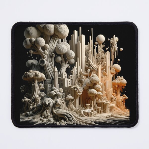 Item preview, "Luminous Urban Woods: Humorous Abstract Expressionism" designed and sold by ByDigitalDream.