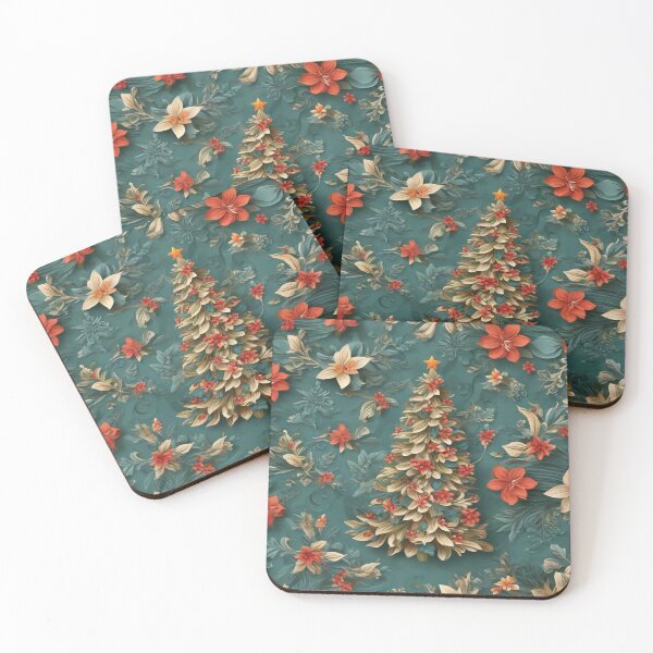 Item preview, flowers and christmas tree designed and sold by NameOne.