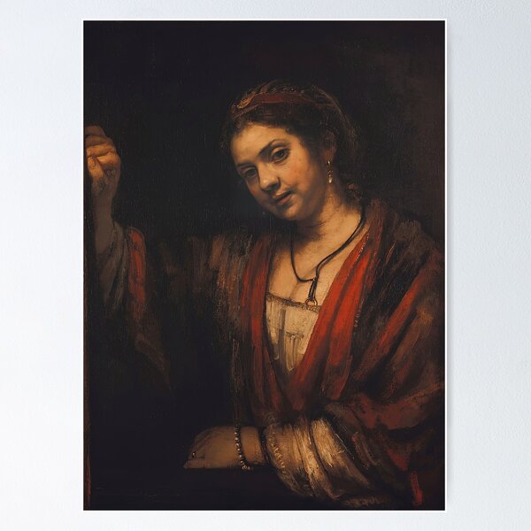 Item preview, Rembrandt Harmenszoon van Rijn, rembrandt artwork, rembrandt van rijn portrait designed and sold by The art world.
