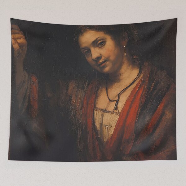 Item preview, Rembrandt Harmenszoon van Rijn, rembrandt artwork, rembrandt van rijn portrait designed and sold by The art world.