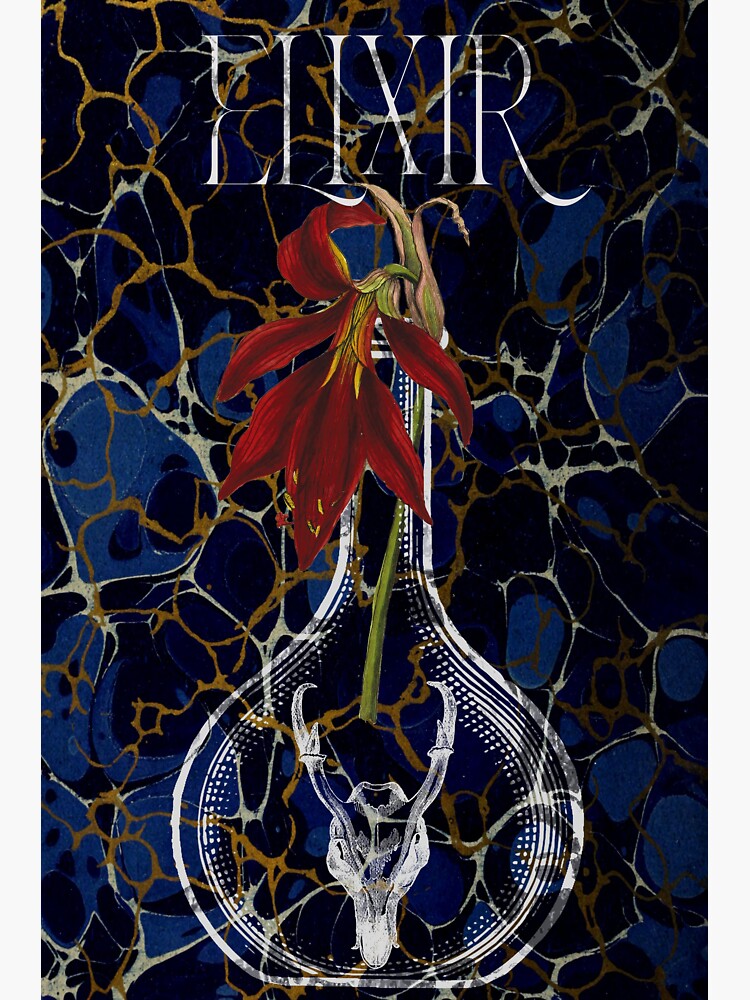 Thumbnail 3 of 3, Sticker, Apothecary Jar designed and sold by WildRootsArt.