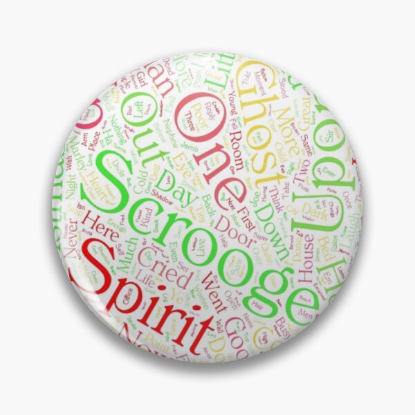 Item preview, A Christmas Carol Word Cloud designed and sold by SJ-Atelier.