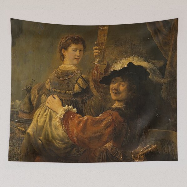 Item preview, Rembrandt Harmenszoon van Rijn, rembrandt artwork, rembrandt van rijn portrait designed and sold by The art world.