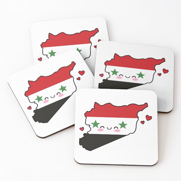 Item preview, Syria Flag Map Smile with Love designed and sold by pixelsparkzone.