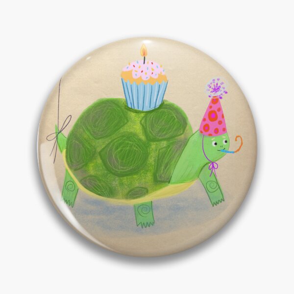 Item preview, Cute Happy Birthday Turtle card  designed and sold by tascha-doodles.