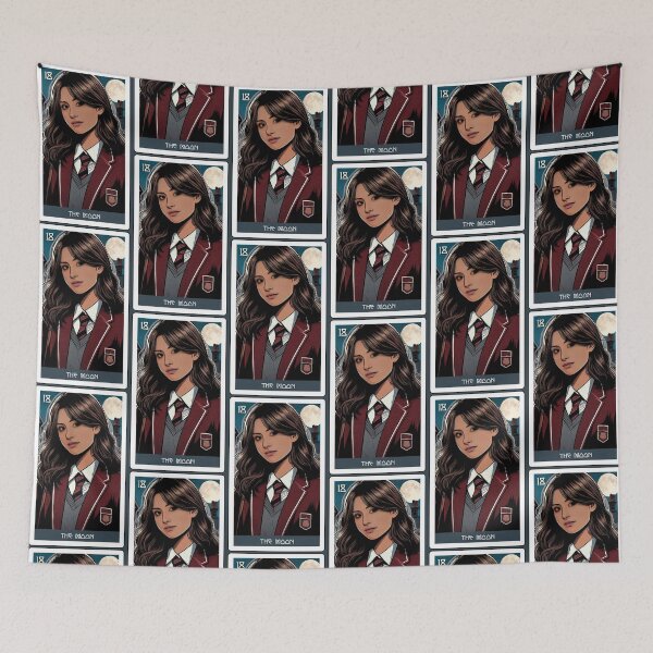 Item preview, the moon - house of anubis tarot card designed and sold by sadieillust.