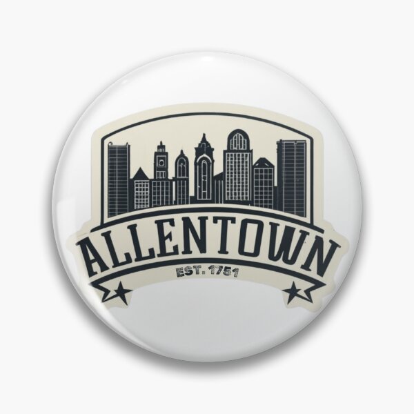 Item preview, Allentown, Pennsylvania | Minimalist downtown style designed and sold by CircinusStore.