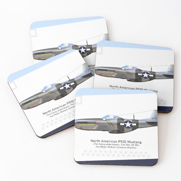 Item preview, P51D Mustang Pacific, Ace Will Schlomo designed and sold by TheCollectioner.