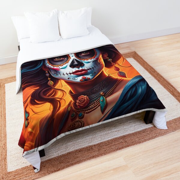 Halloween La Catrina popular Throw Blanket