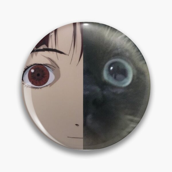 Item preview, Lain cat stare designed and sold by Akusenkuto.