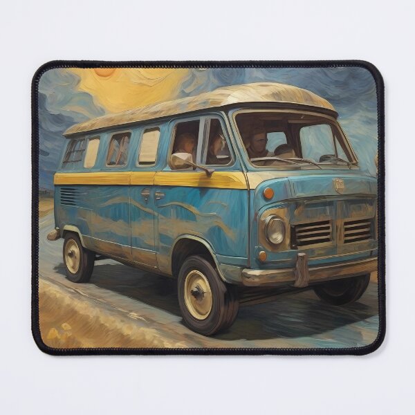 Item preview, Car with van Gogh style  designed and sold by Ahmedhazem12.