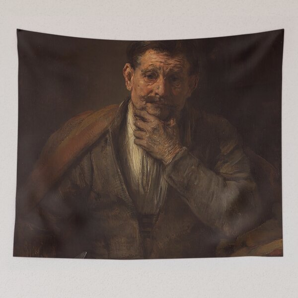 Item preview, Rembrandt Harmenszoon van Rijn, rembrandt artwork, rembrandt van rijn portrait designed and sold by The art world.