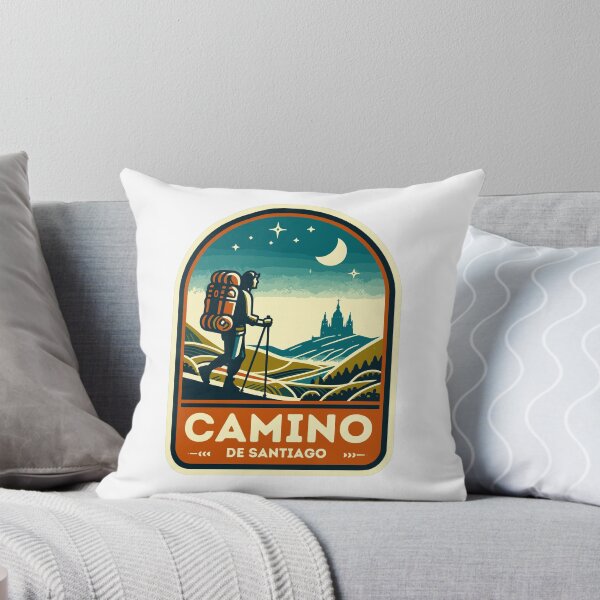 Item preview, Camino de Santiago - Shirt, Hat, Button, Art Print, Hoodie, Pin, Sticker, etc designed and sold by cloudhiker.
