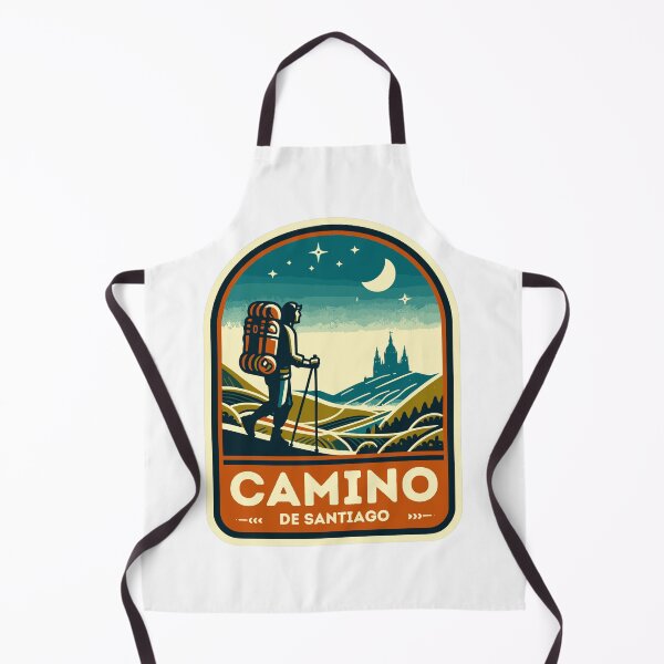 Item preview, Camino de Santiago - Shirt, Hat, Button, Art Print, Hoodie, Pin, Sticker, etc designed and sold by cloudhiker.
