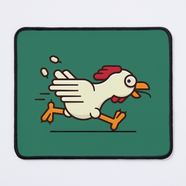 Item preview, CARTOON OF A RUNNING HEN designed and sold by infinitearte.