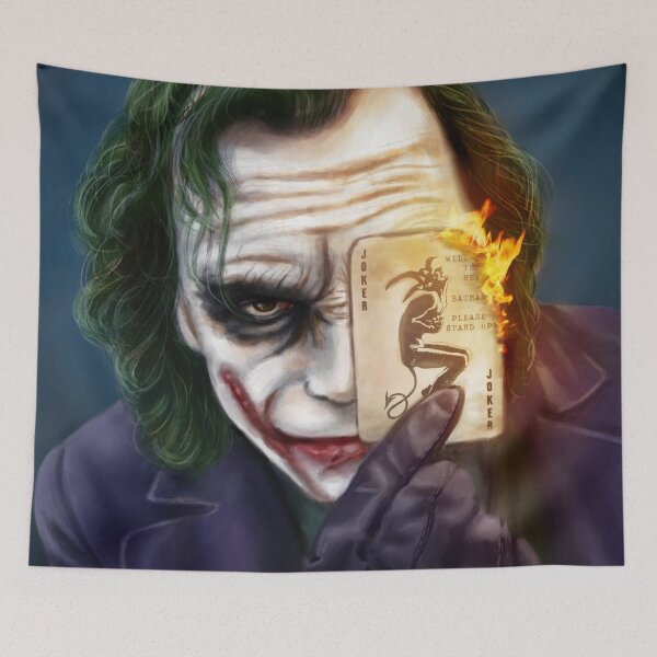 Item preview, Flames of Chaos - Clown art designed and sold by Rommie's Art.