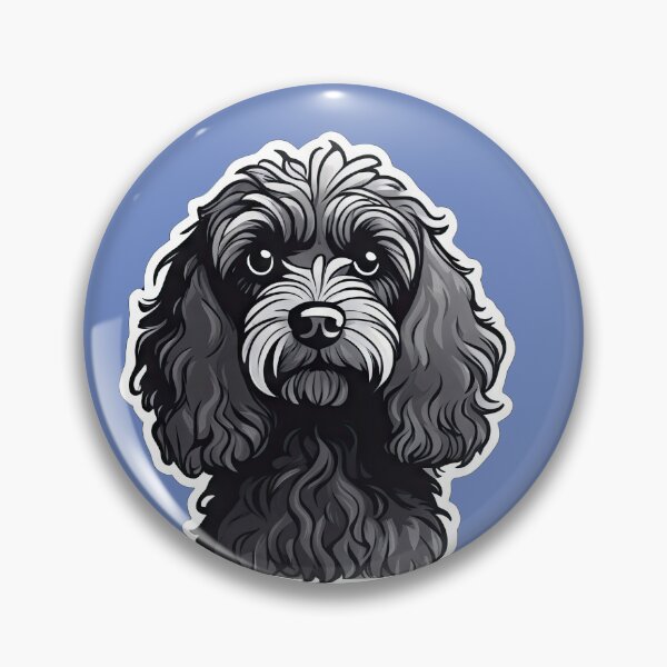 Item preview, Cute Black Cockapoo designed and sold by Bilisik.