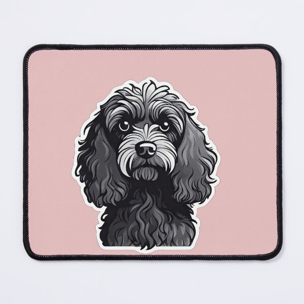 Item preview, Cute Black Cockapoo designed and sold by Bilisik.