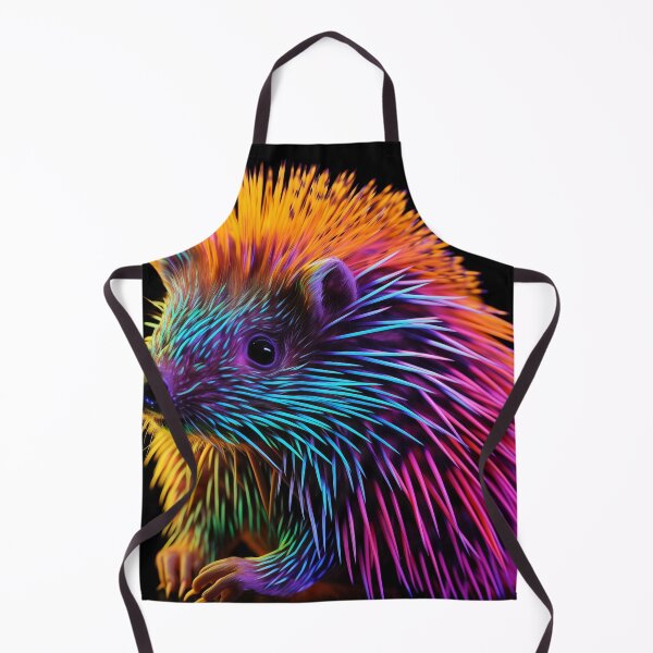 Item preview, Blacklight Style Rave Porcupine  designed and sold by Matt's Artificial Nature.