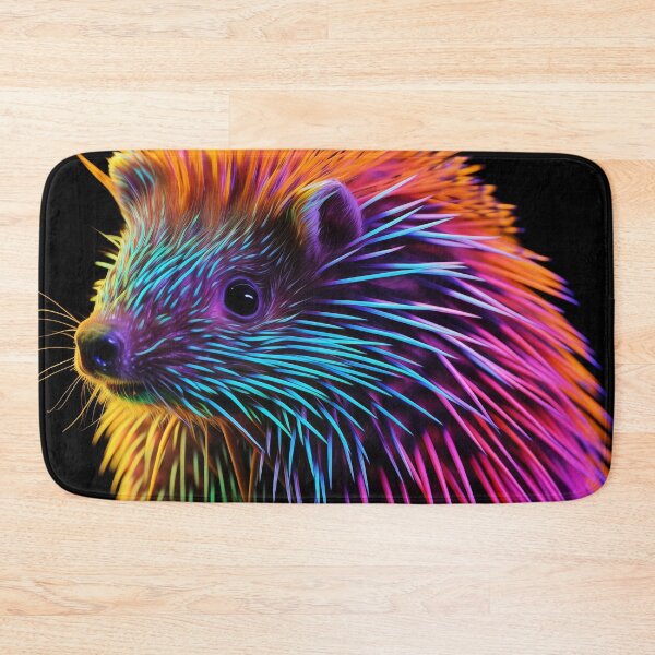 Item preview, Blacklight Style Rave Porcupine  designed and sold by Matt's Artificial Nature.