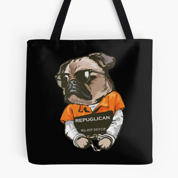 Item preview, Repuglican - Cool Gangster Pug designed and sold by EmiAndMike.