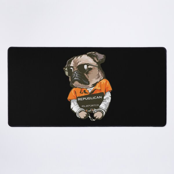 Item preview, Repuglican - Cool Gangster Pug designed and sold by EmiAndMike.
