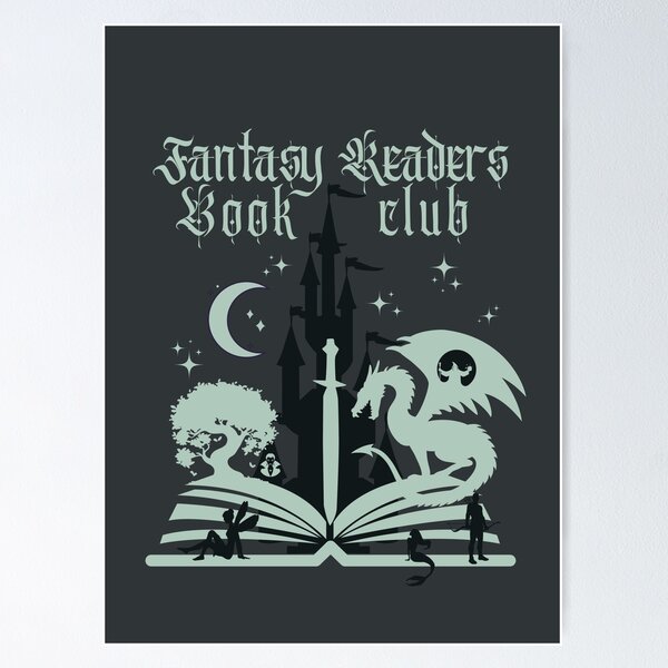 Item preview, Fantasy Readers Book Club designed and sold by Megurix.