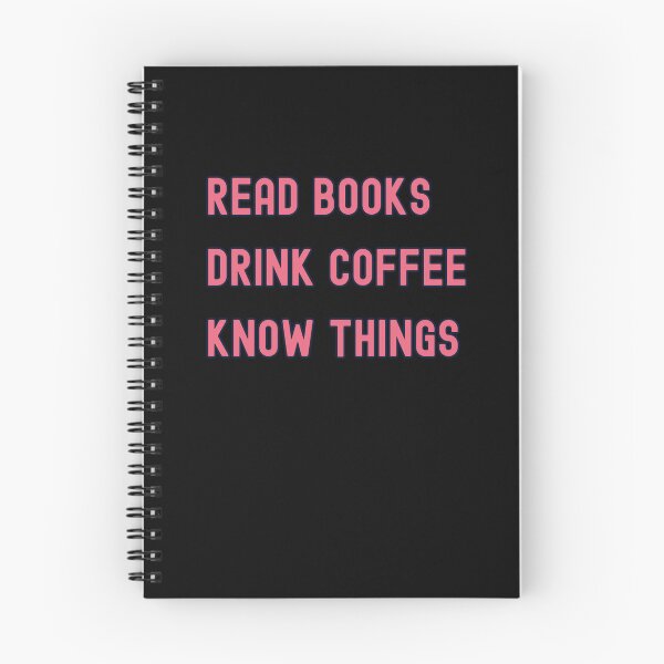 Item preview, Read Books Drinks Coffee Know Things Pinker designed and sold by slicksquid.