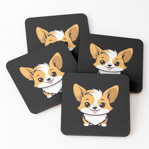Aperçu de l'œuvre Chien Chibi Corgi créée et vendue par Bilisik.