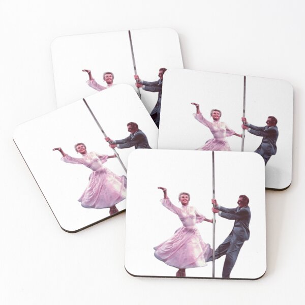 Item preview, white christmas dance scene designed and sold by FilmKitty.